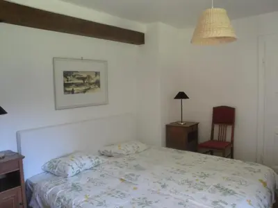 Ein Bett oder Betten in einem Zimmer der Unterkunft Jägerhaus