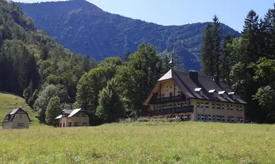Naturlandschaft in der Nähe des Ferienhauses