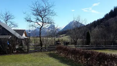 Naturlandschaft in der Nähe des Ferienhauses