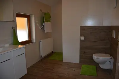 Ein Badezimmer in der Unterkunft Bauernhof 