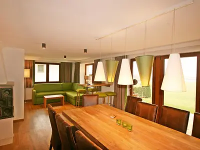 Ein Sitzbereich in der Unterkunft Holiday Home Happy by Interhome