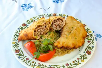 Essen in diesem Bauernhof oder in der Nähe