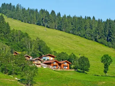 Naturlandschaft in der Nähe des Ferienhauses
