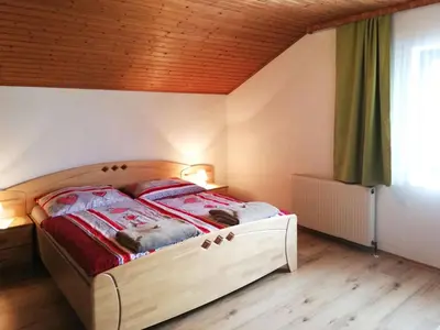 Ein Bett oder Betten in einem Zimmer der Unterkunft Holiday Home Katharina by Interhome