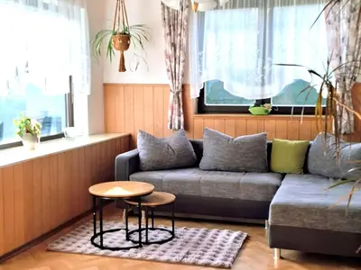 Ein Sitzbereich in der Unterkunft Holiday Home Katharina by Interhome
