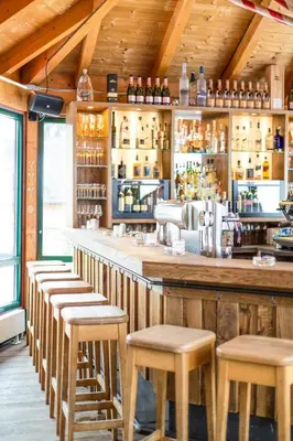 Getränke in der Unterkunft Austria Alpinhotel Ski IN Ski OUT an der Edelweissbahn