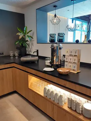 Küche/Küchenzeile in der Unterkunft Hotel Matschner