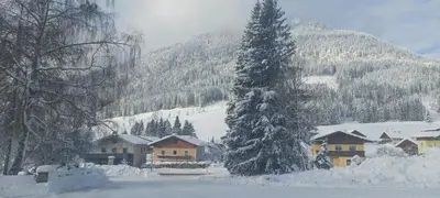 Appartements Haus Bergland im Winter