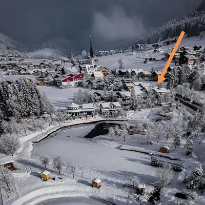 Appartements Haus Bergland im Winter