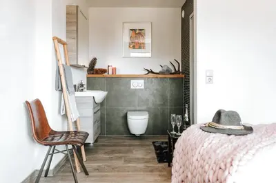 Ein Badezimmer in der Unterkunft Haus Bernhard