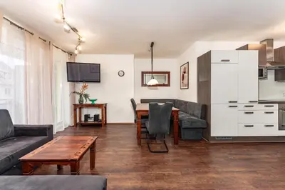 Küche/Küchenzeile in der Unterkunft Appartement Lange Gasse by Schladming-Appartements