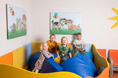 Kinder, die in der Unterkunft Hotel Taxerhof übernachten