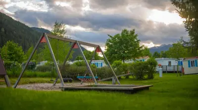 Naturlandschaft in der Nähe des Campingplatzes