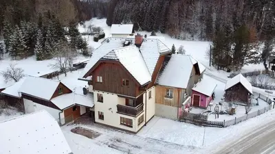 Haus Tauplitz im Winter