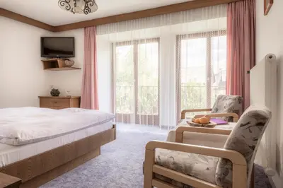 Ein Bett oder Betten in einem Zimmer der Unterkunft schaus Lüftenegger Ferienhaus