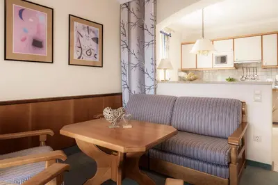 Küche/Küchenzeile in der Unterkunft Appartements Lüftenegger