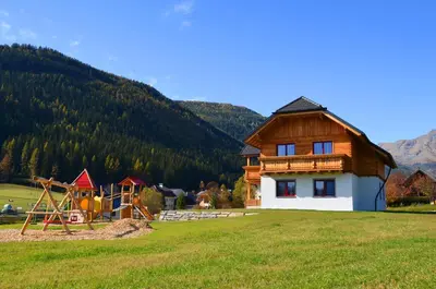 Naturlandschaft in der Nähe des Bauernhofs