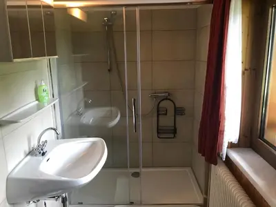 Ein Badezimmer in der Unterkunft Austrian Alps - Haus Kienreich