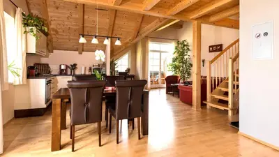Küche/Küchenzeile in der Unterkunft Landhaus Leitner am Wolfgangsee
