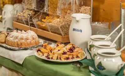 Essen im Hotel oder in der Nähe
