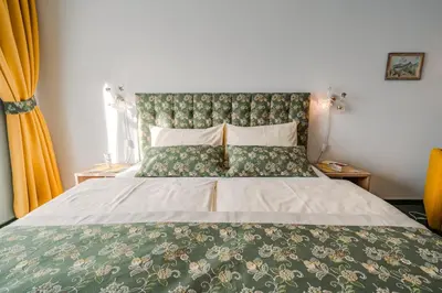 Ein Bett oder Betten in einem Zimmer der Unterkunft Ferienwohnung Floriani