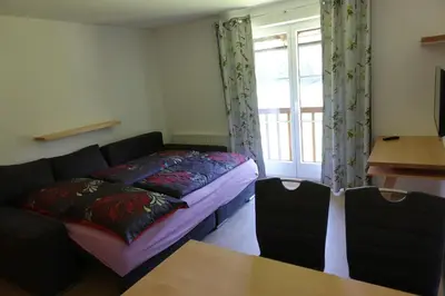 Ein Bett oder Betten in einem Zimmer der Unterkunft Urlauben im Grünen