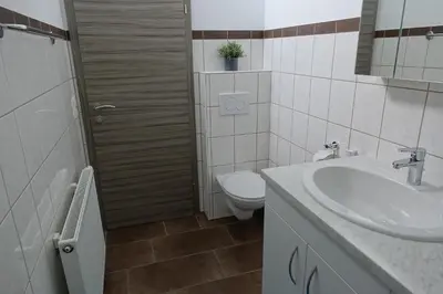 Ein Badezimmer in der Unterkunft Urlauben im Grünen