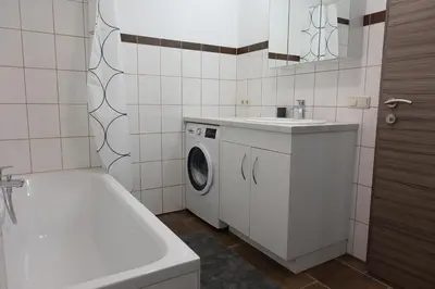 Ein Badezimmer in der Unterkunft Urlauben im Grünen