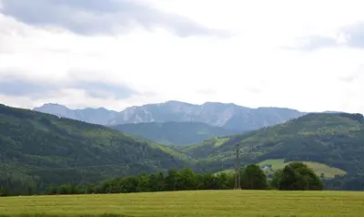 Naturlandschaft in der Nähe der Pension