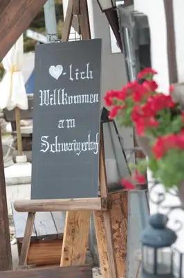 Ein Zertifikat, Auszeichnung, Logo oder anderes Dokument, das in der Unterkunft Berggasthof Schwaigerhof ausgestellt ist