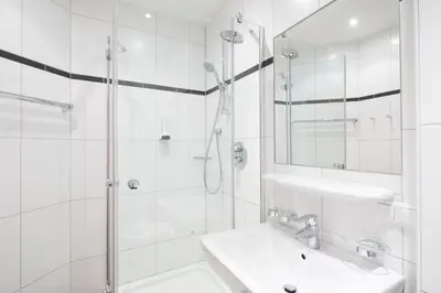 Ein Badezimmer in der Unterkunft Sunshine Appartements Schilchegger