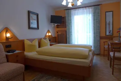 Ein Bett oder Betten in einem Zimmer der Unterkunft Haus Salzburgerland