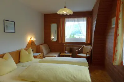 Ein Bett oder Betten in einem Zimmer der Unterkunft Haus Salzburgerland