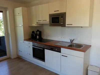 Küche/Küchenzeile in der Unterkunft Rupertihof
