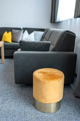 Ein Sitzbereich in der Unterkunft Appartements Insieme