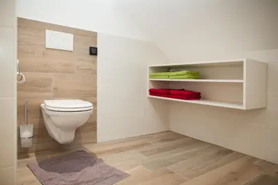 Ein Badezimmer in der Unterkunft Standlhof