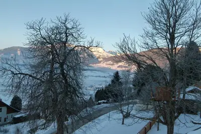 Naturlandschaft in der Nähe der Ferienwohnung
