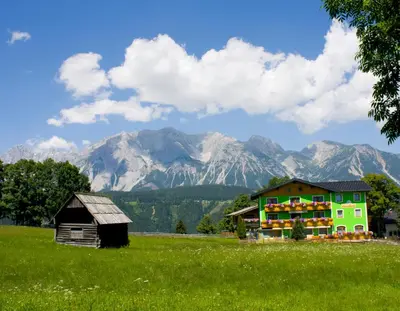 Naturlandschaft in der Nähe der Ferienwohnung