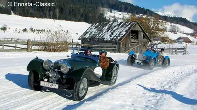 Haus Panorama im Winter