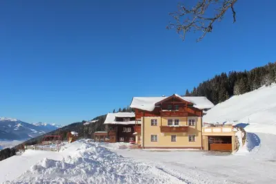 Naturlandschaft in der Nähe des Bauernhofs