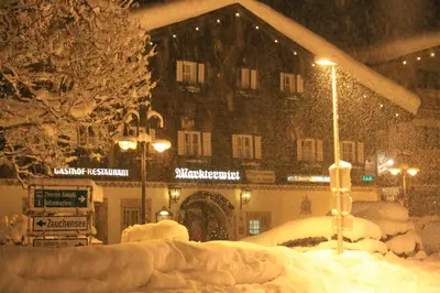 Hotel Gasthof Markterwirt im Winter