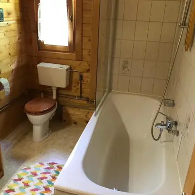 Ein Badezimmer in der Unterkunft Ferienhaus Ella&Puck
