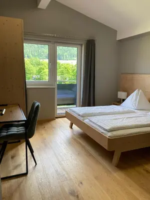 Ein Bett oder Betten in einem Zimmer der Unterkunft Appartement Hochfilzer