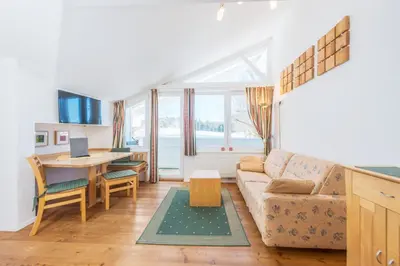 Küche/Küchenzeile in der Unterkunft Landhaus & Ferienwohnungen Bergrast