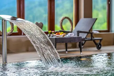 Der Swimmingpool an oder in der Nähe von Relax Resort Hotel Kreischberg