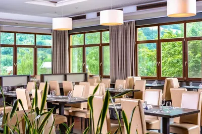 Ein Sitzbereich in der Unterkunft Relax Resort Hotel Kreischberg
