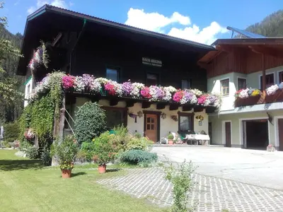 Ein Garten an der Unterkunft Ferienhaus Regina