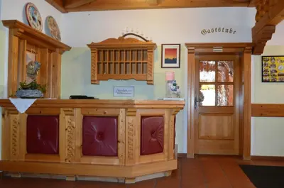 Küche/Küchenzeile in der Unterkunft Gasthof Alte Tanne