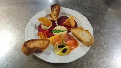 Essen im Gasthaus oder in der Nähe