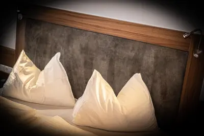 Ein Bett oder Betten in einem Zimmer der Unterkunft der Steinerwirt